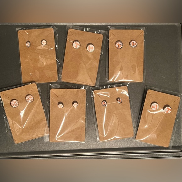 Handmade magnets, keychains, earrings, and pendant necklaces-customizable. - Picture 2 of 11